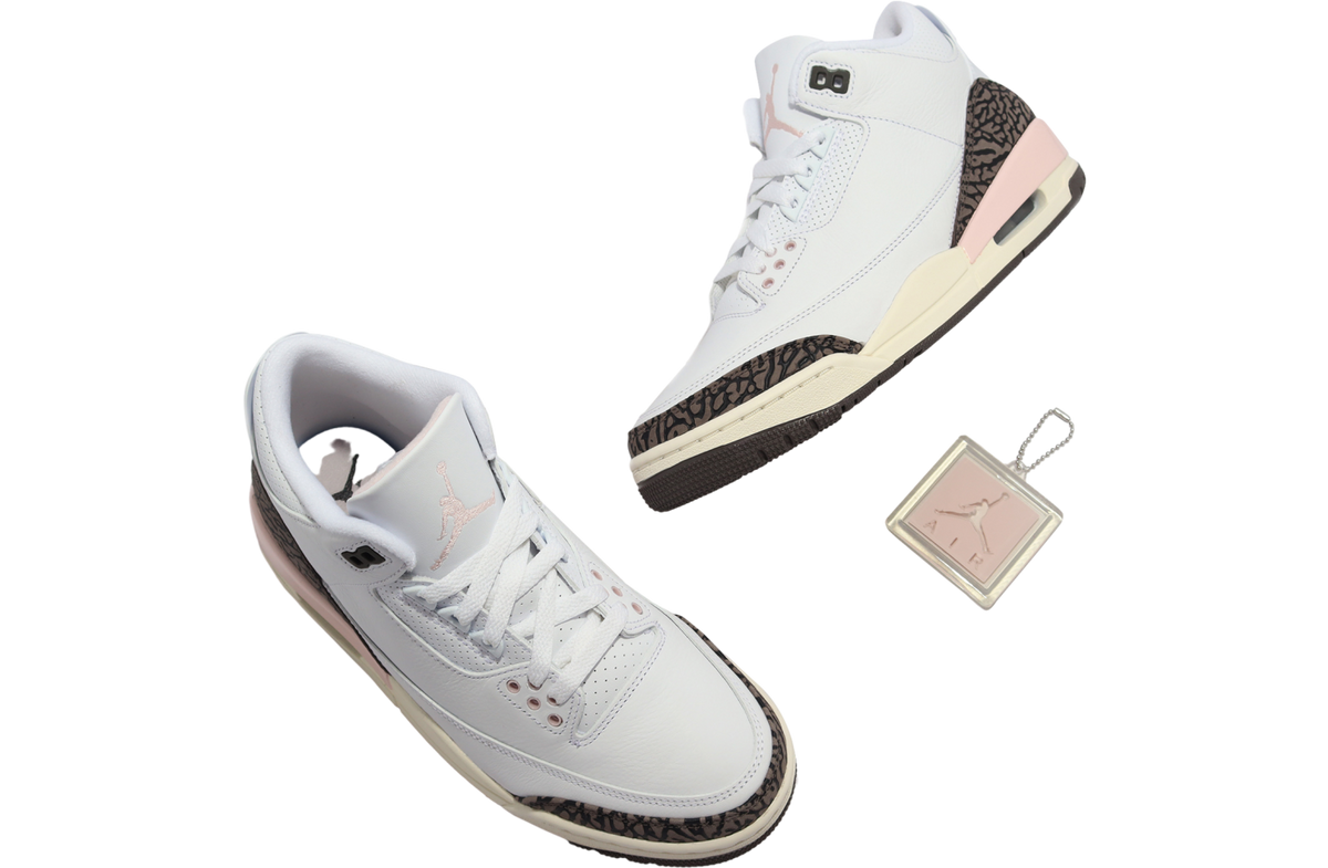 Air Jordan 3 WMNS Atmosphere (Dark Mocha) - Image 6