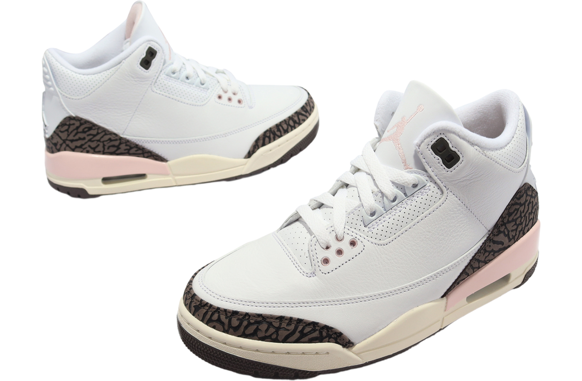 Air Jordan 3 WMNS Atmosphere (Dark Mocha) - Image 7