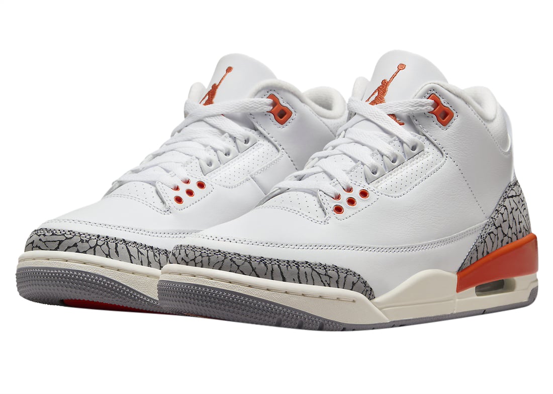 Air Jordan 3 WMNS Georgia Peach - Image 2