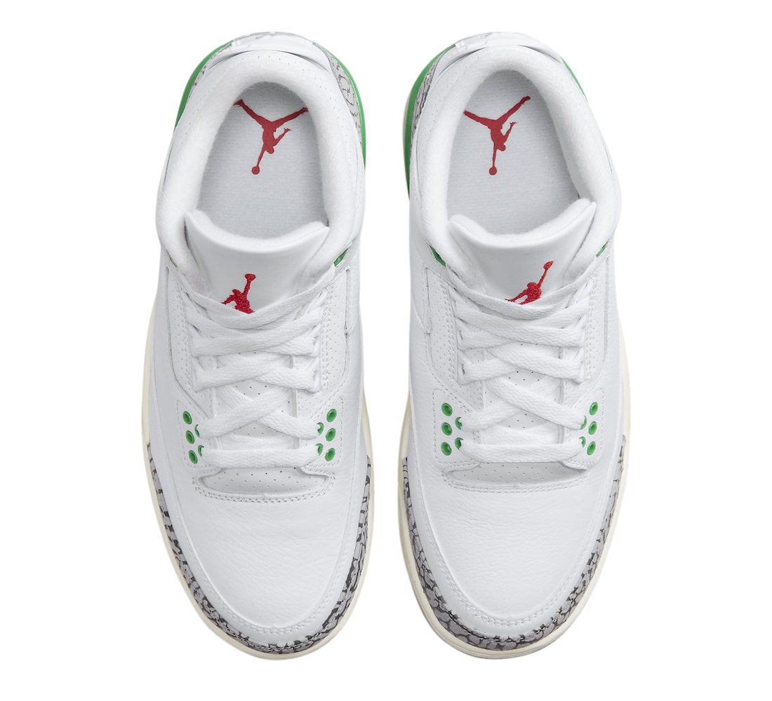 Air Jordan 3 WMNS Lucky Green - Image 4