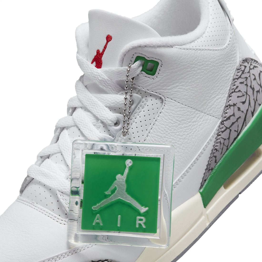 Air Jordan 3 WMNS Lucky Green - Image 9