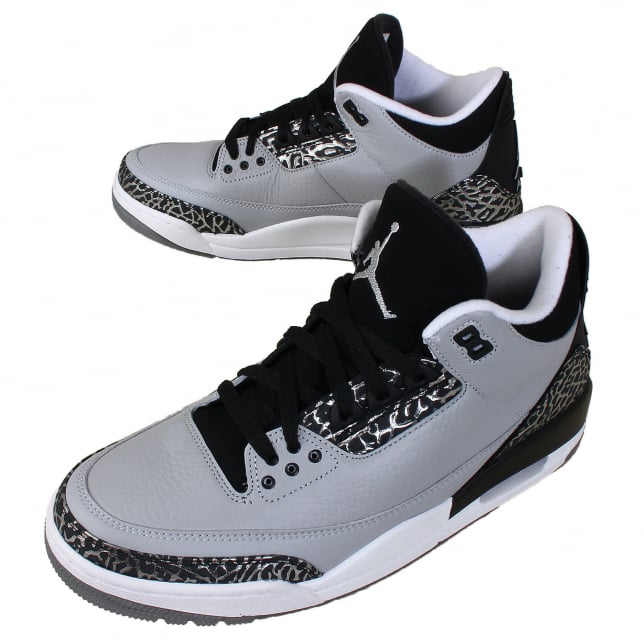 Air Jordan 3 Wolf Grey - Image 8