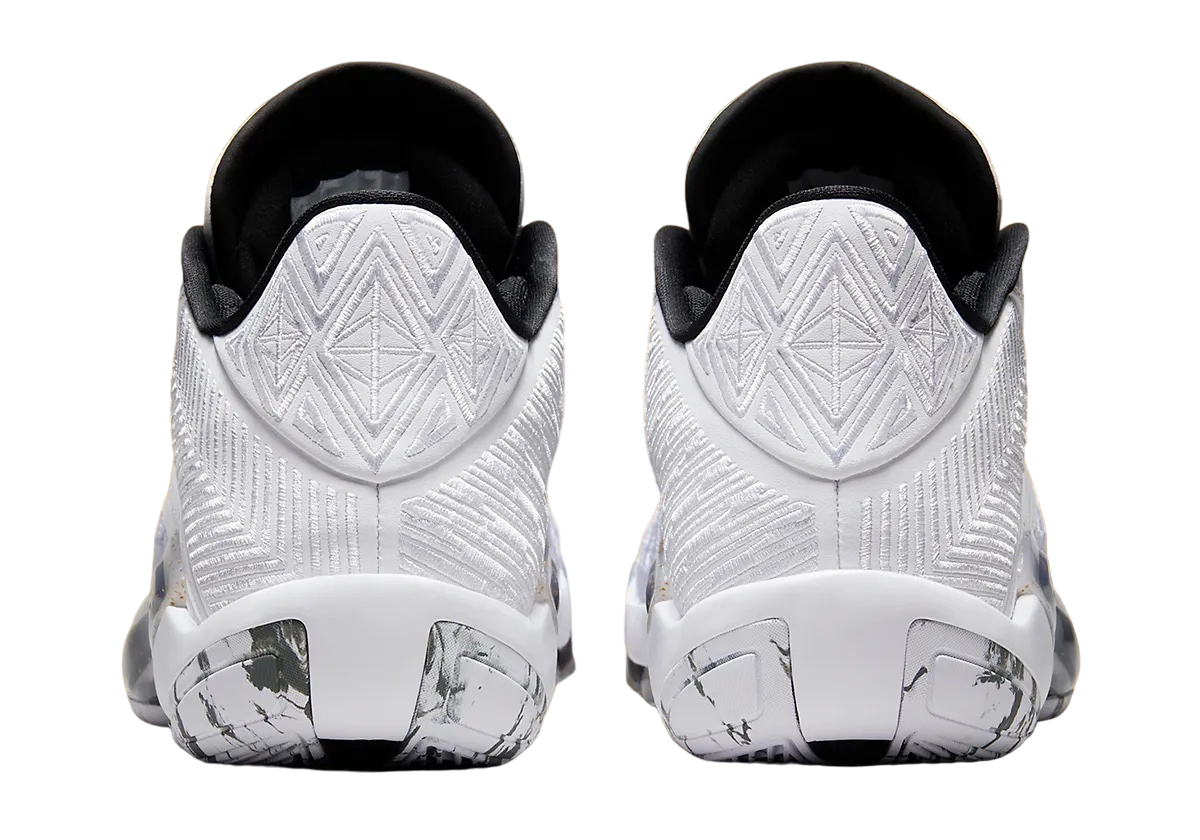 Air Jordan 38 Low White Metallic Gold - Image 5