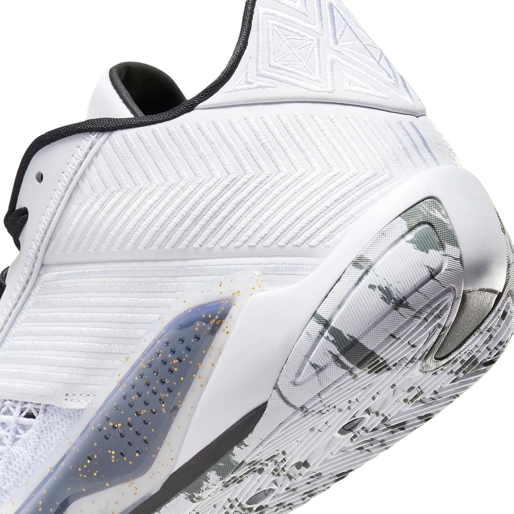 Air Jordan 38 Low White Metallic Gold - Image 7