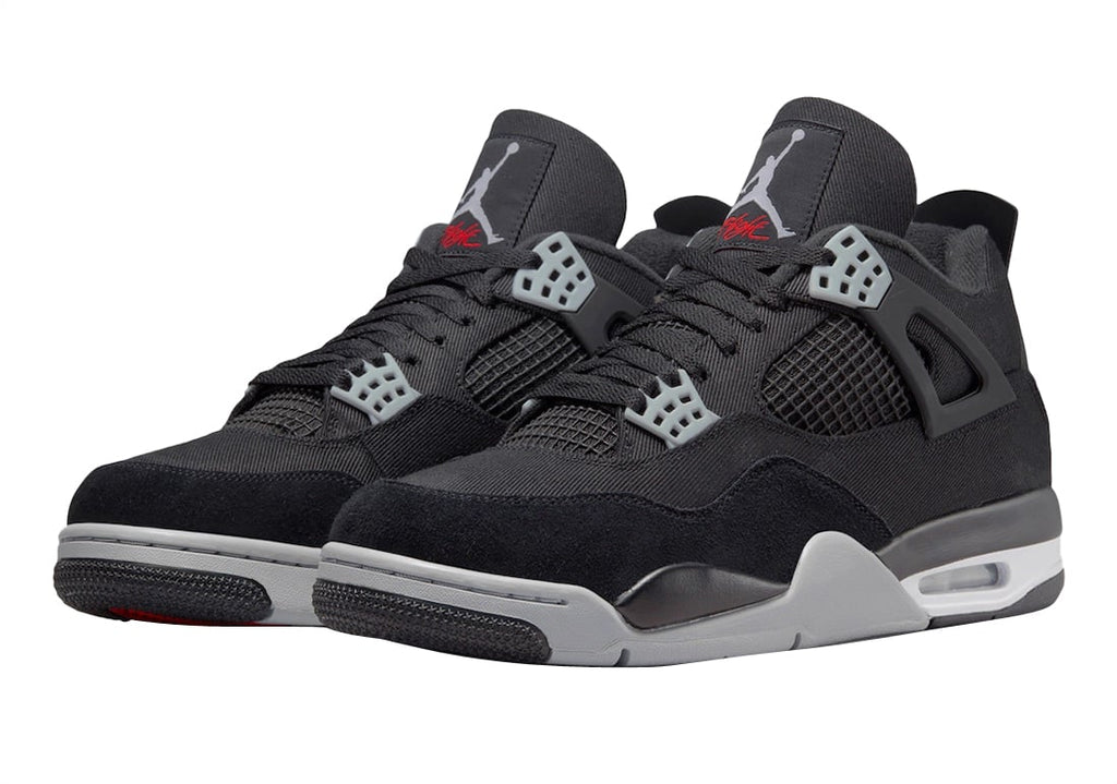 Air Jordan 4 Black Canvas - Image 2