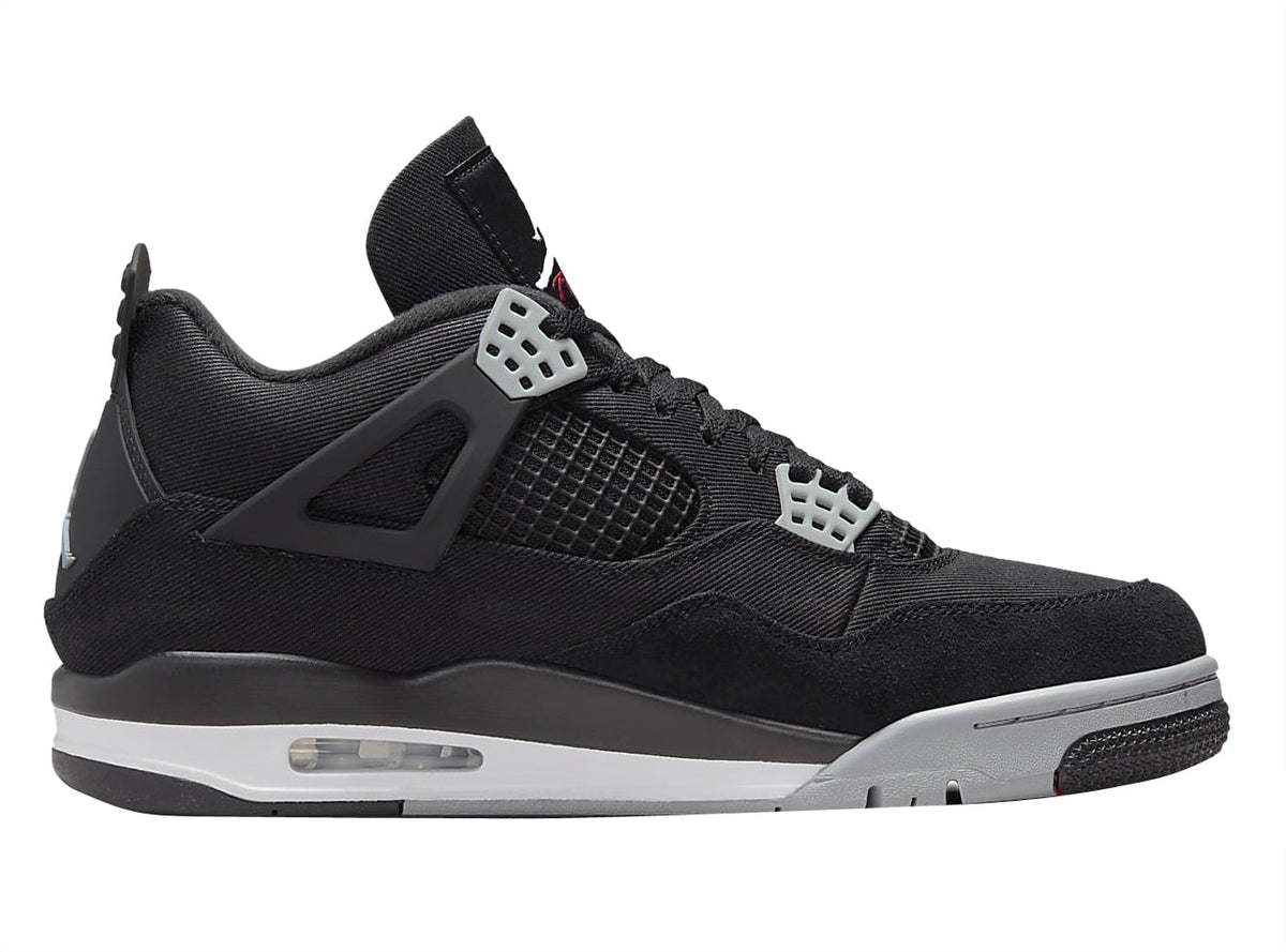Air Jordan 4 Black Canvas - Image 3