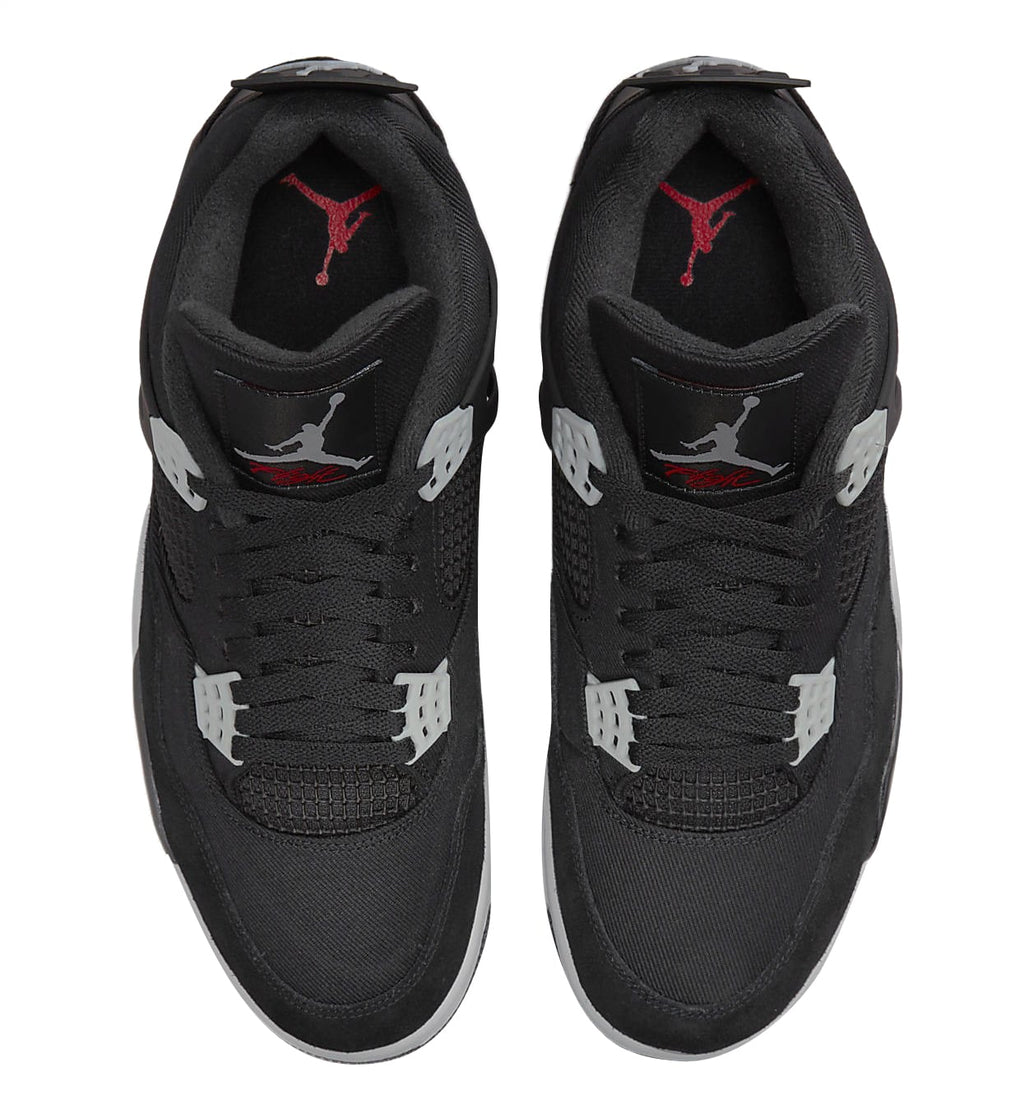 Air Jordan 4 Black Canvas - Image 4