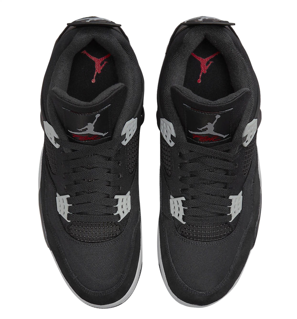 Air Jordan 4 Black Canvas - Image 4