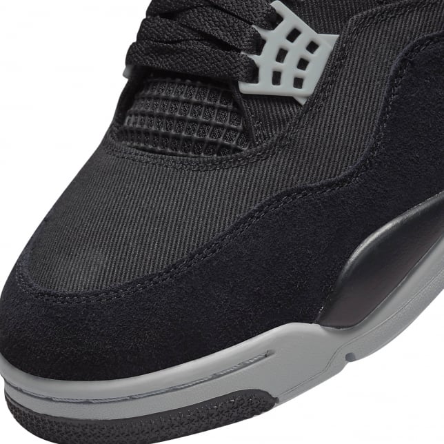 Air Jordan 4 Black Canvas - Image 8