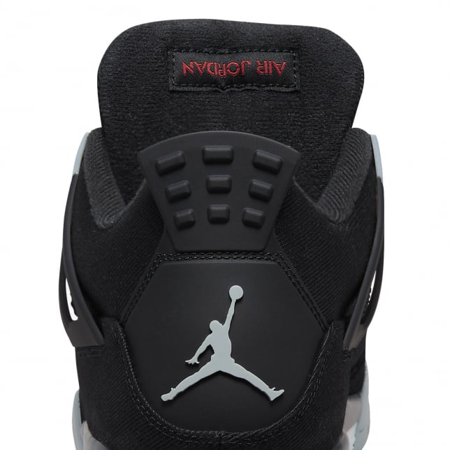 Air Jordan 4 Black Canvas - Image 9