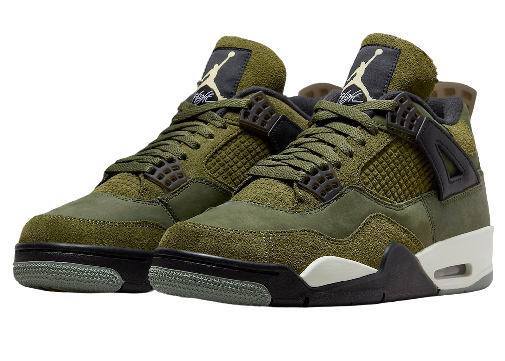 Air Jordan 4 Craft Medium Olive - Image 2