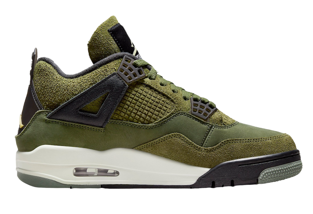 Air Jordan 4 Craft Medium Olive - Image 3