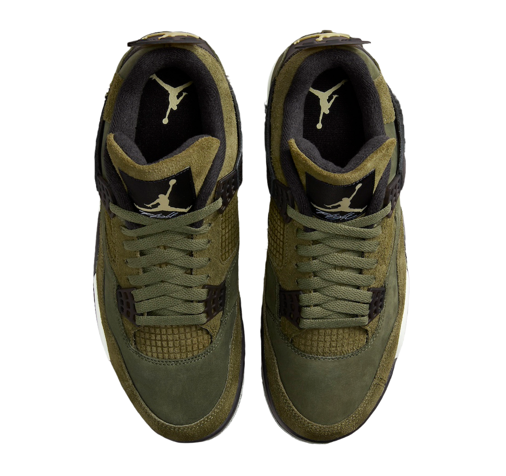 Air Jordan 4 Craft Medium Olive - Image 4