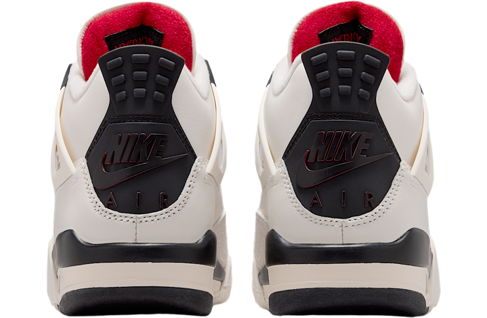 Air Jordan 4 Flight Club GS Sail / University Red - Image 6