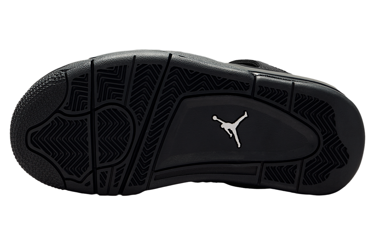Air Jordan 4 GS Black / Light Graphite - Image 2