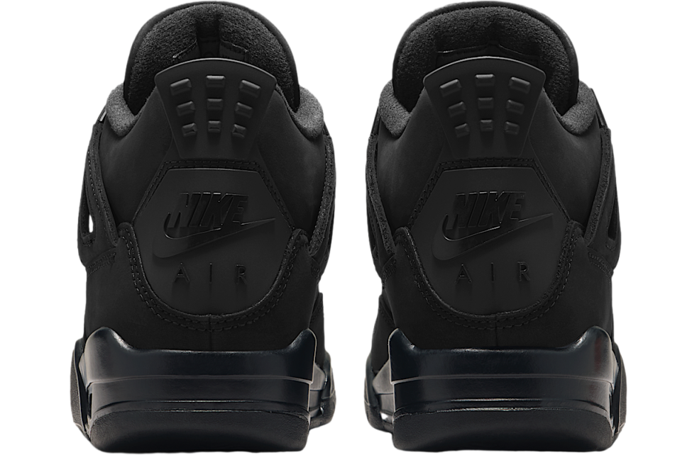 Air Jordan 4 GS Black / Light Graphite - Image 6