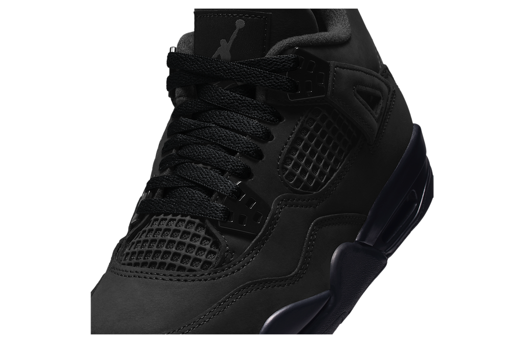 Air Jordan 4 GS Black / Light Graphite - Image 7