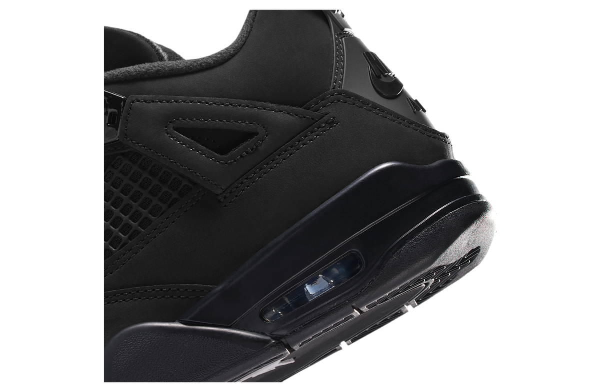 Air Jordan 4 GS Black / Light Graphite - Image 8