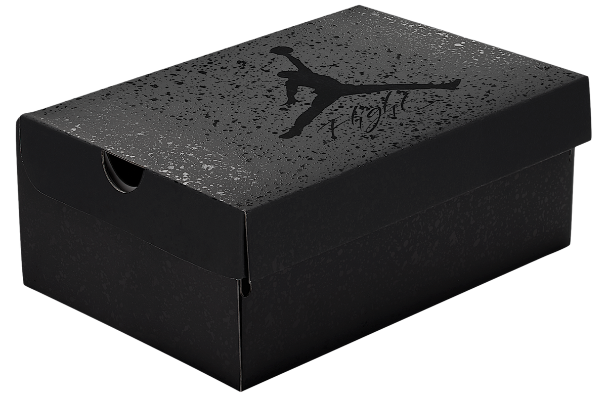 Air Jordan 4 GS Black / Light Graphite - Image 9