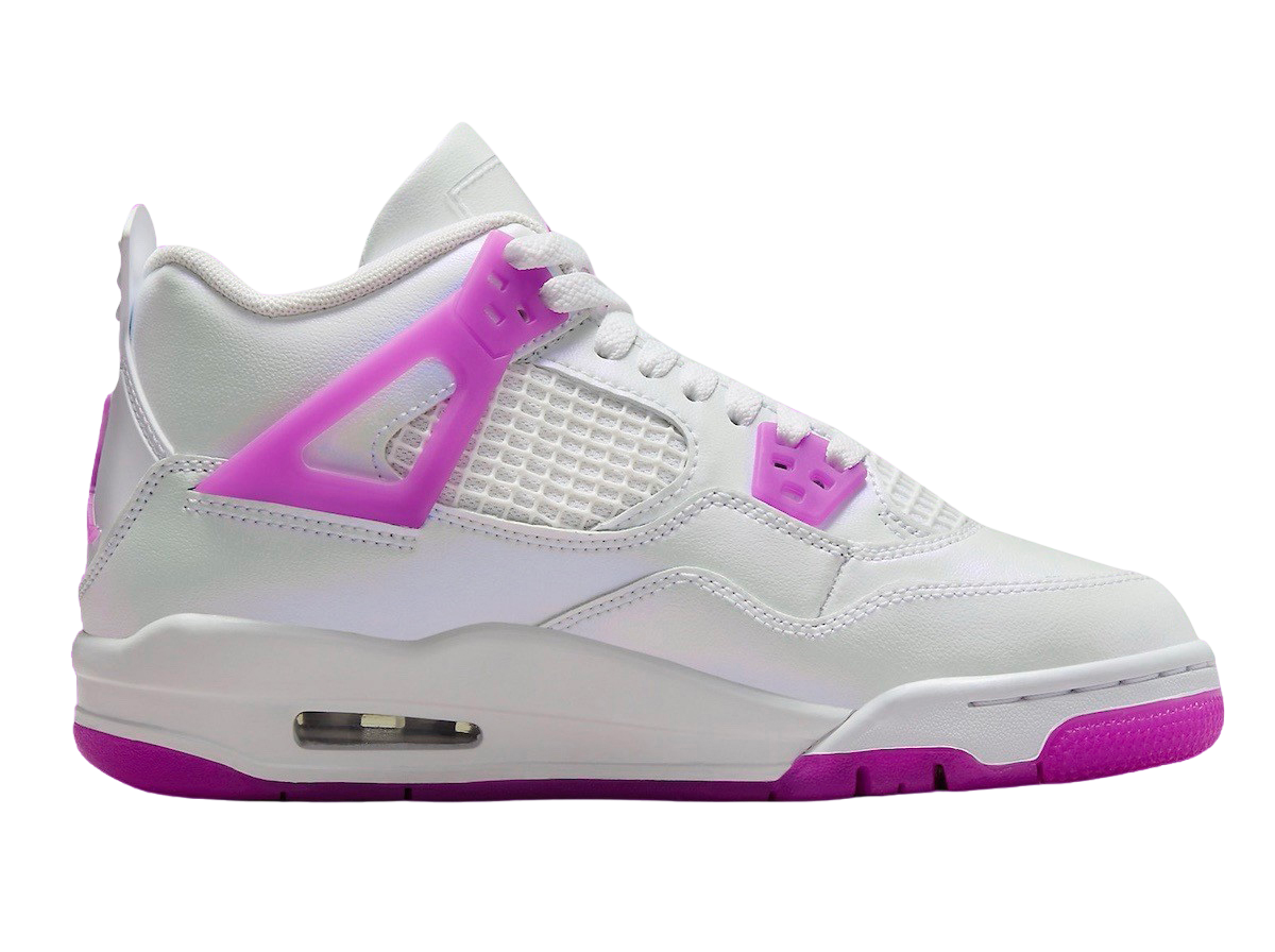 Air Jordan 4 GS Hyper Violet - Image 3