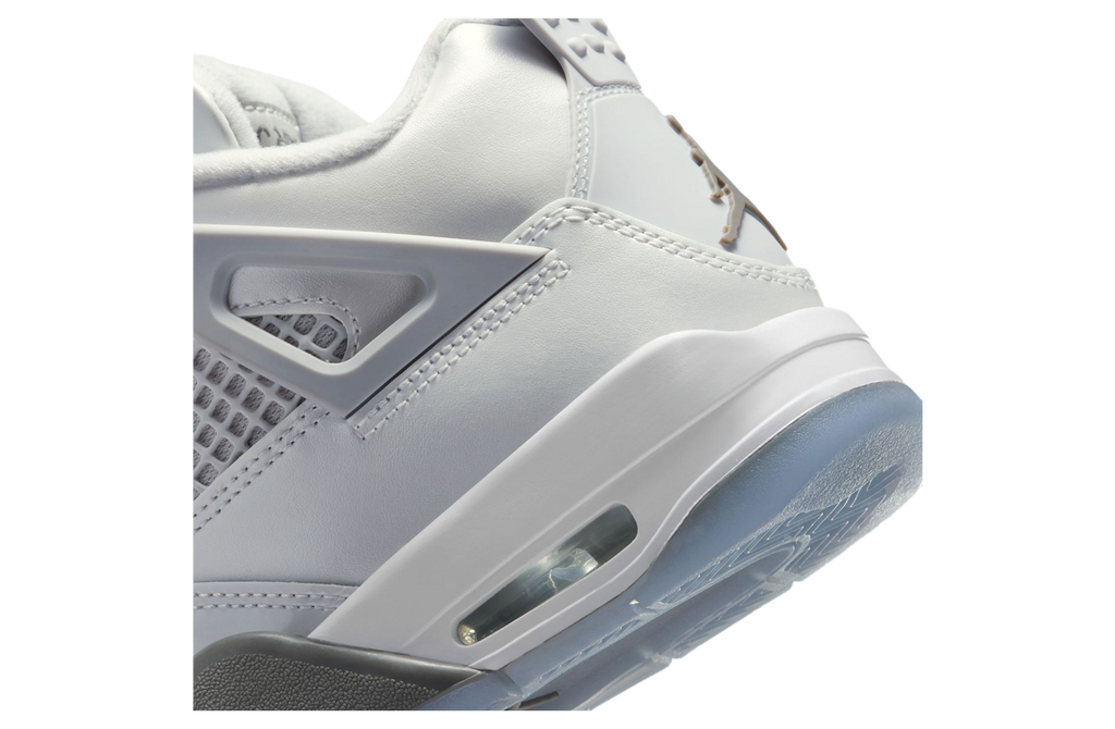 Air Jordan 4 GS Photon Dust / Blue Chill - Image 7