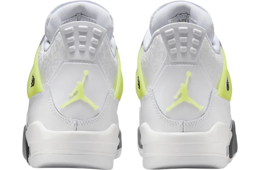 Air Jordan 4 GS White / Light Lemon Twist - Image 5