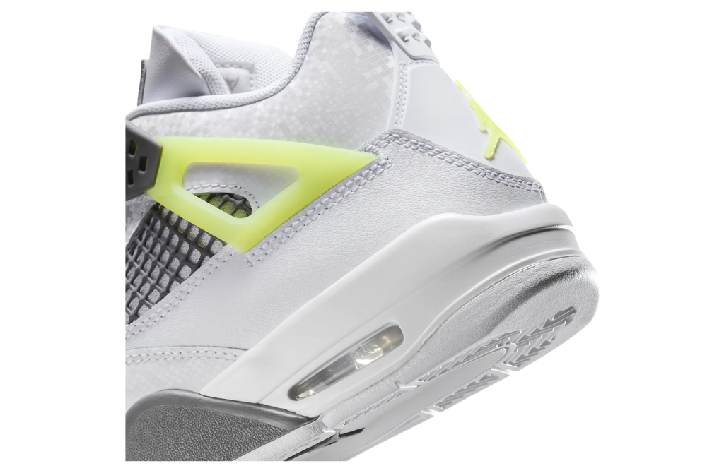 Air Jordan 4 GS White / Light Lemon Twist - Image 8