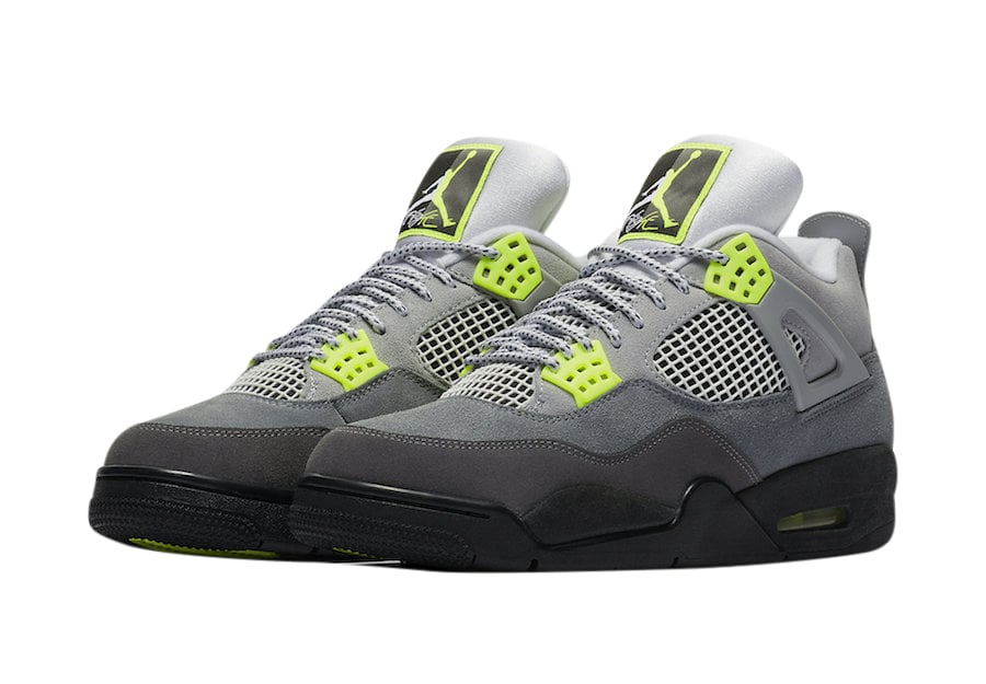 Air Jordan 4 Neon - Image 2