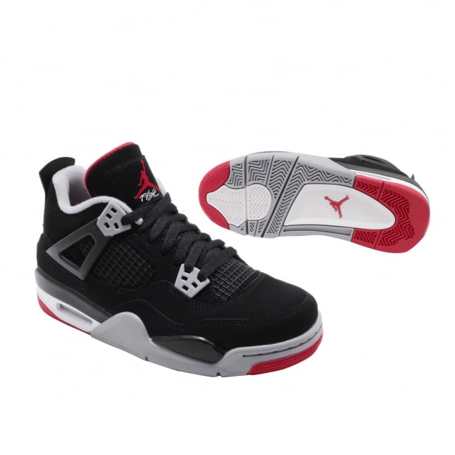 Air Jordan 4 OG GS Bred 2019 - Image 6