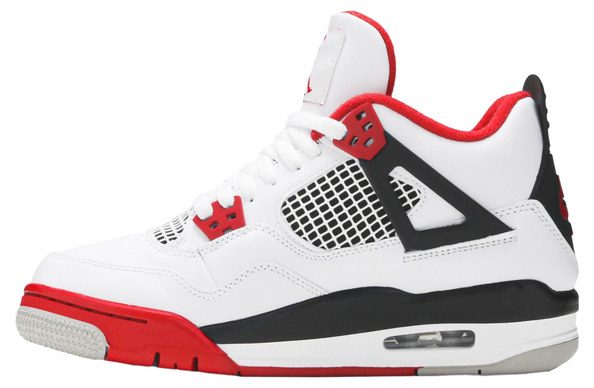Air Jordan 4 OG GS Fire Red 2020 - Image 2