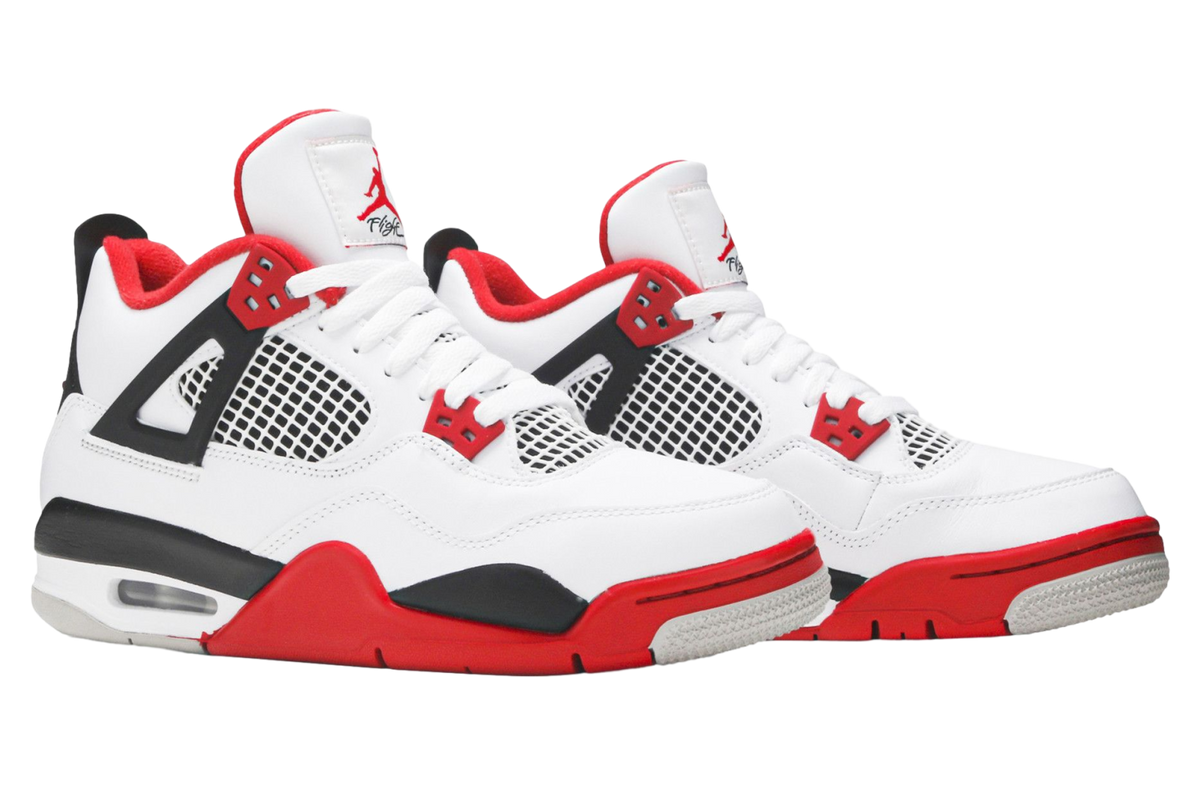 Air Jordan 4 OG GS Fire Red 2020 - Image 5