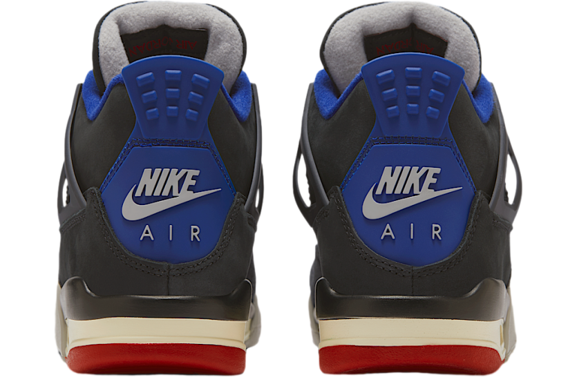 Air Jordan 4 Rare Air GS Black / Deep Royal Blue - Image 6