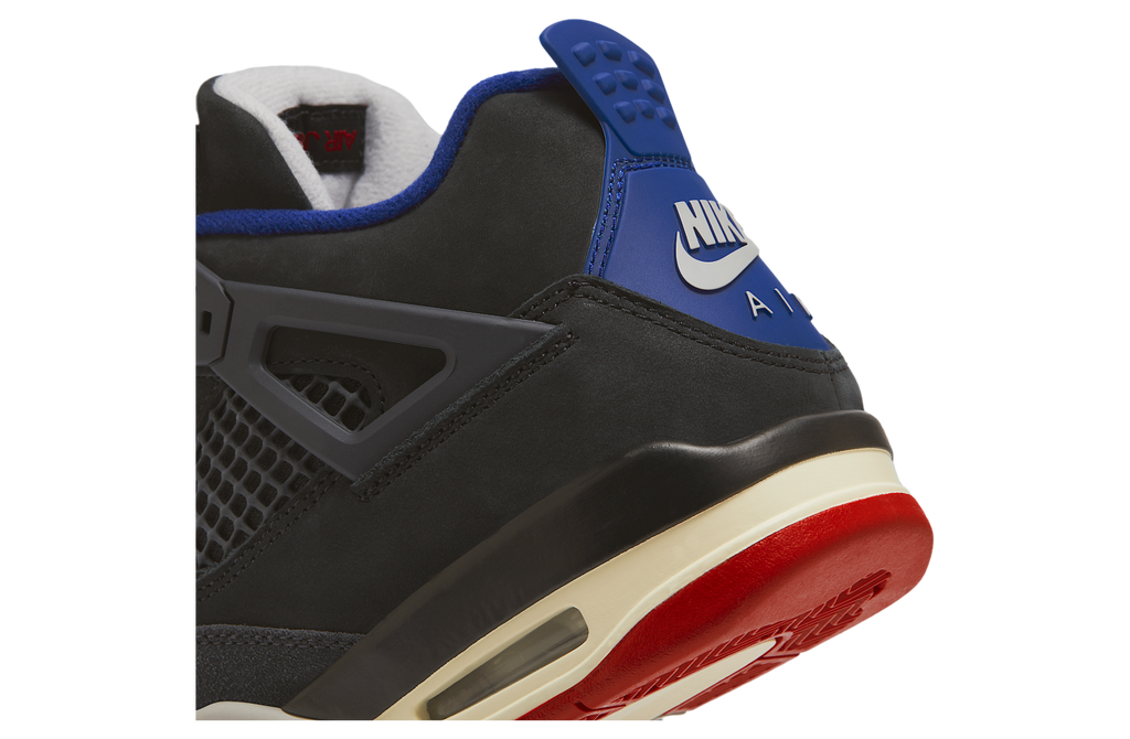 Air Jordan 4 Rare Air GS Black / Deep Royal Blue - Image 8