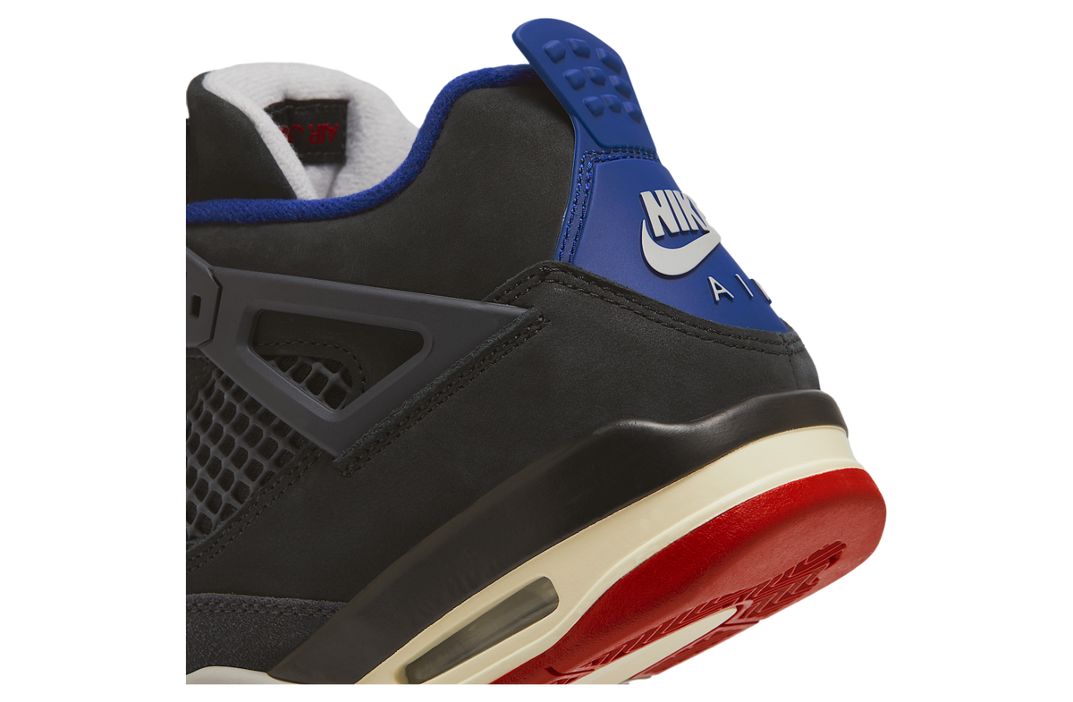 Air Jordan 4 Rare Air GS Black / Deep Royal Blue - Image 8