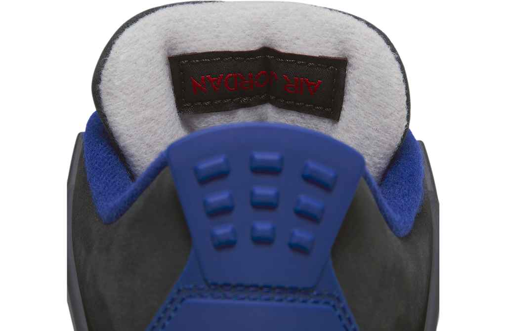 Air Jordan 4 Rare Air GS Black / Deep Royal Blue - Image 9
