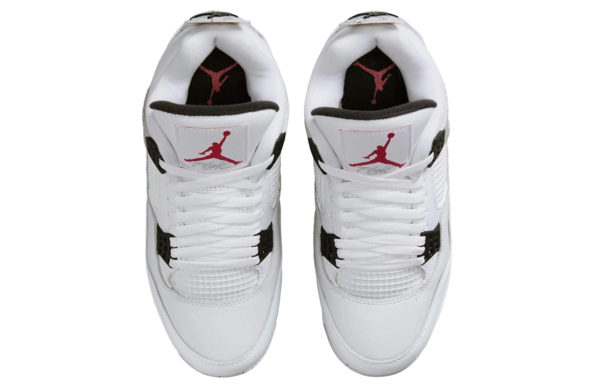 Air Jordan 4 Retro MCS White / Black / Tech Grey - Image 5