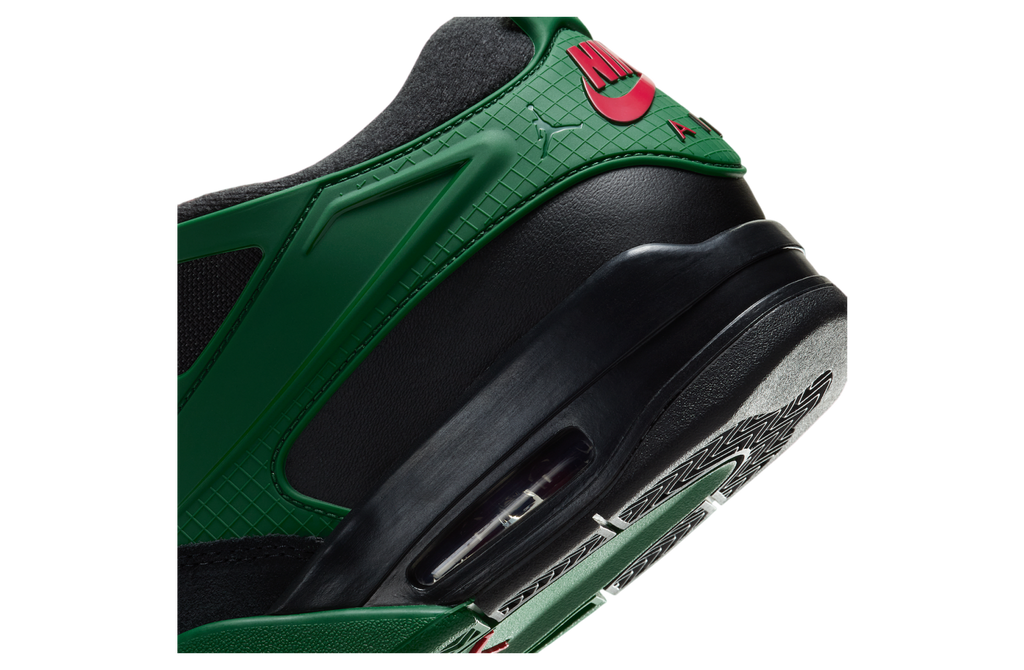 Air Jordan 4 RM Black / Gorge Green - Image 8