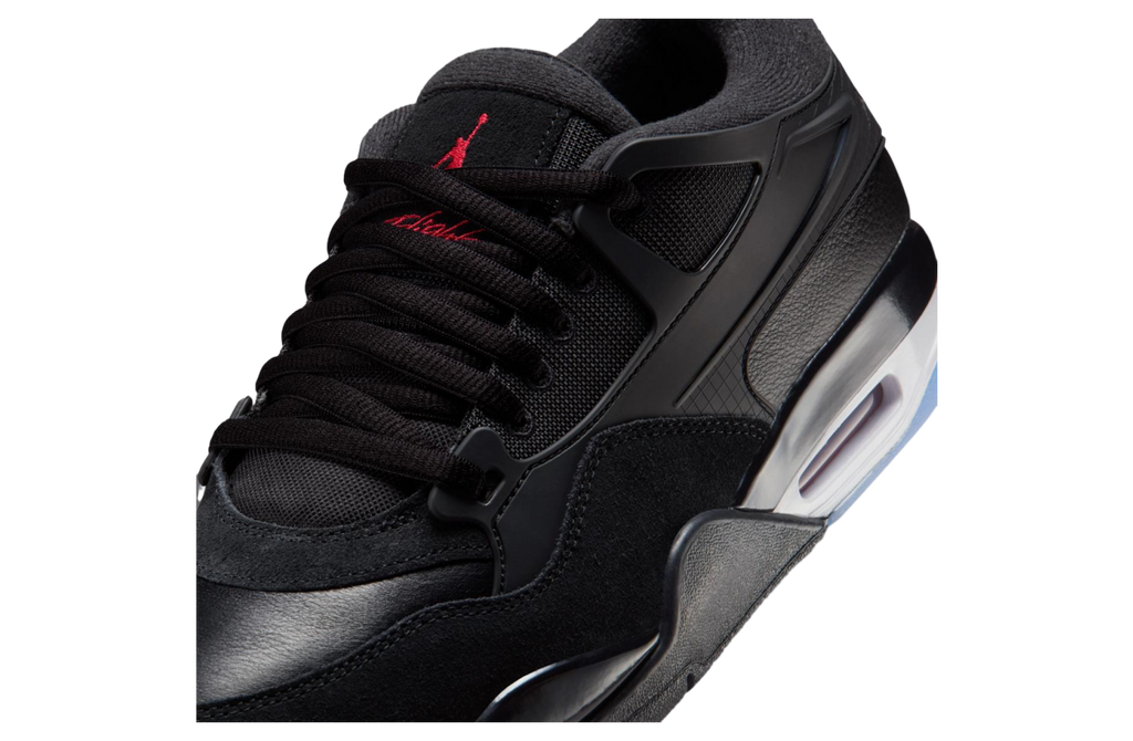 Air Jordan 4 RM Black / White / Varsity Red - Image 3