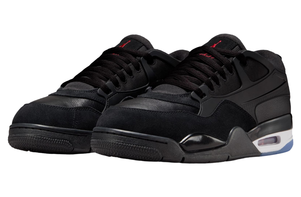 Air Jordan 4 RM Black / White / Varsity Red - Image 4