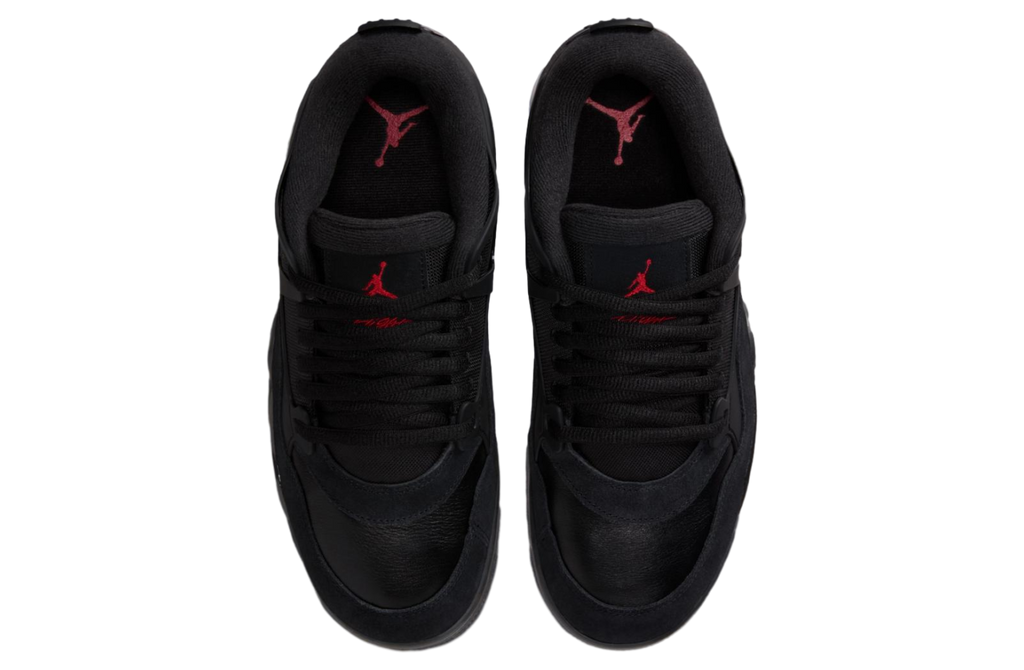 Air Jordan 4 RM Black / White / Varsity Red - Image 6