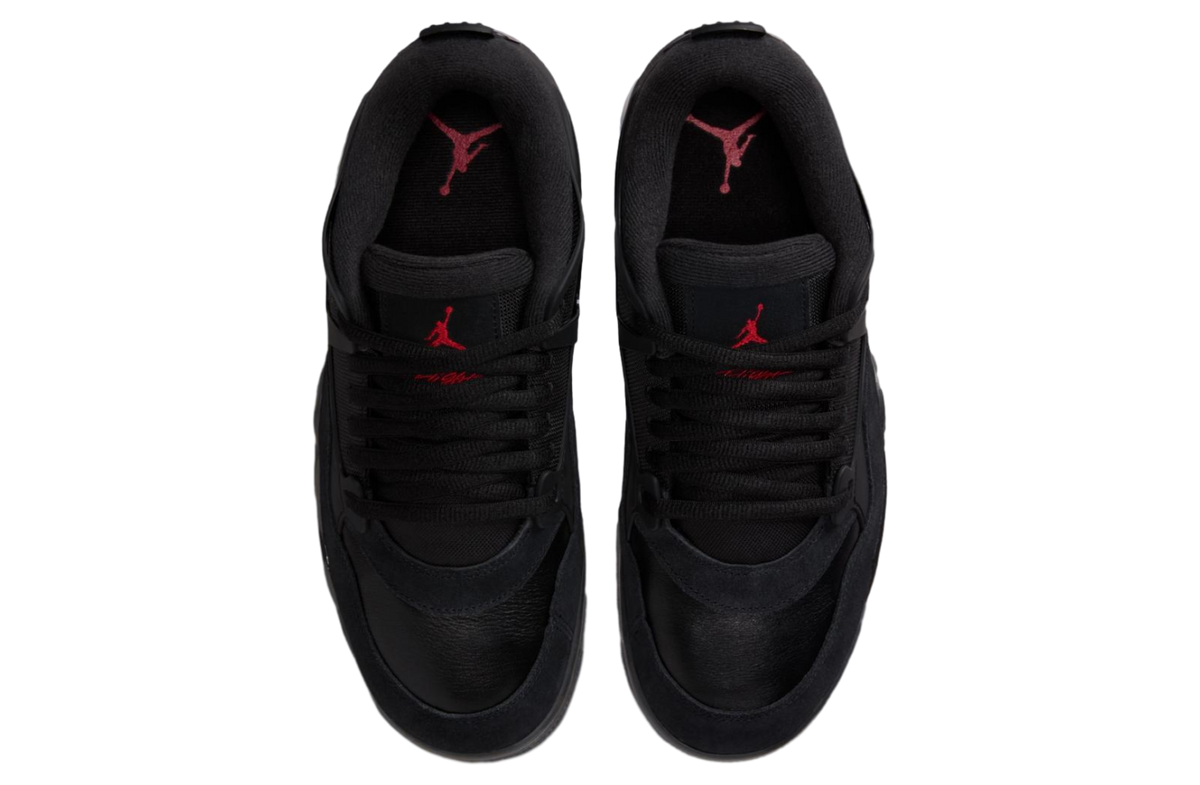Air Jordan 4 RM Black / White / Varsity Red - Image 6