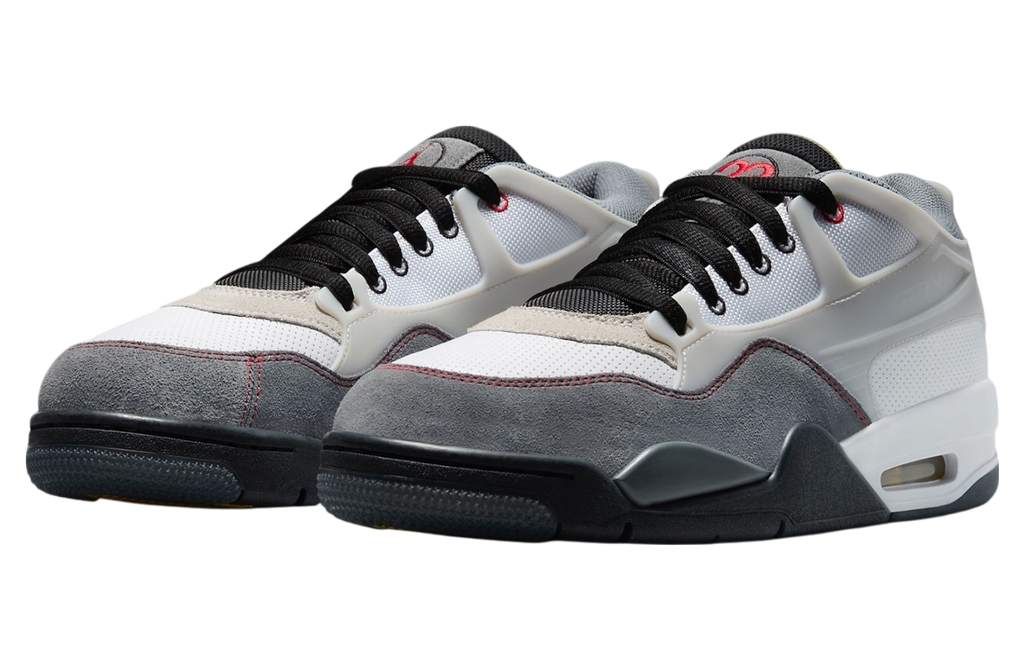 Air Jordan 4 RM White / Grey - Image 2