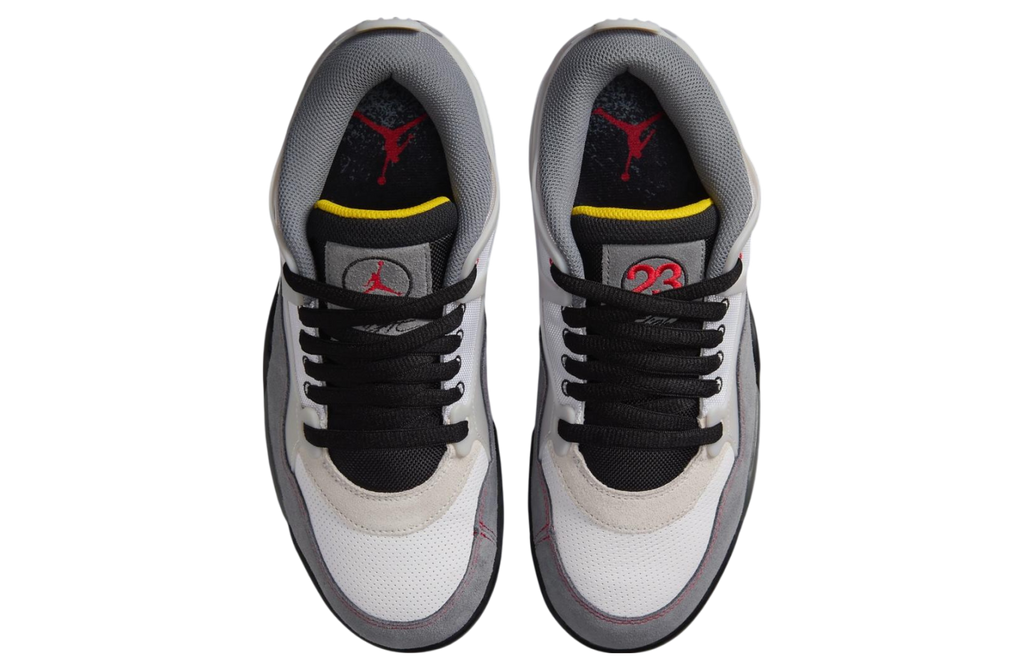Air Jordan 4 RM White / Grey - Image 4