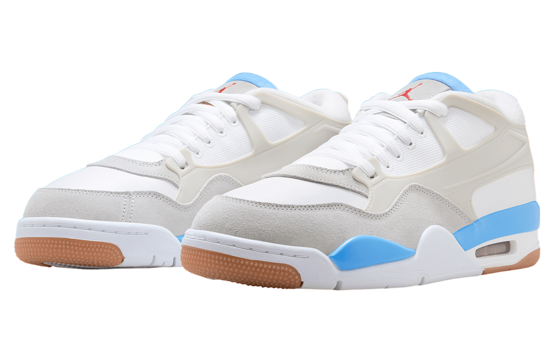 Air Jordan 4 RM White / University Blue - Image 2