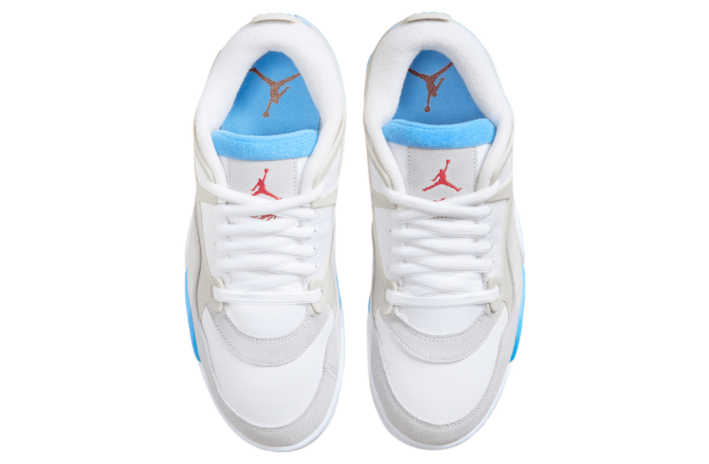 Air Jordan 4 RM White / University Blue - Image 4