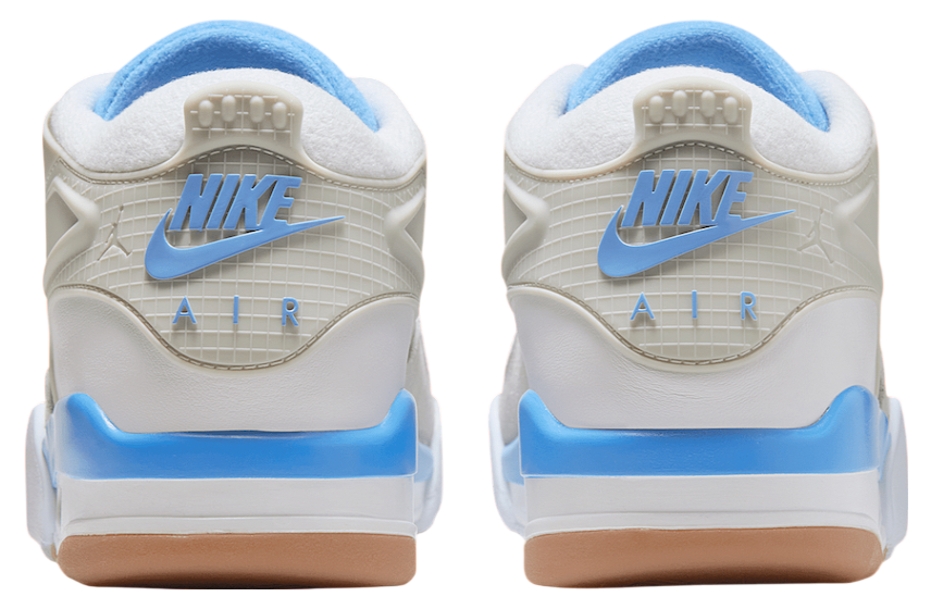 Air Jordan 4 RM White / University Blue - Image 5