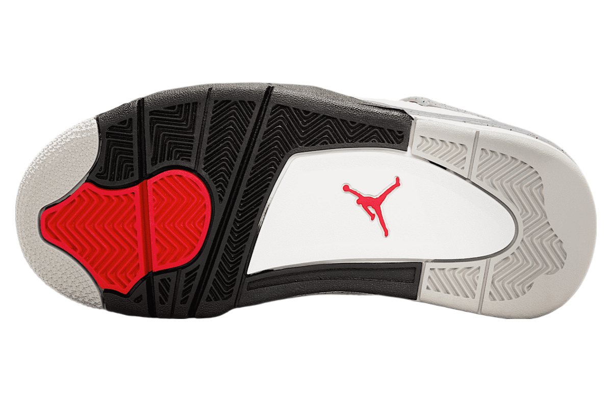 Air Jordan 4 White Cement GS Summit White / Cement Grey - Image 2