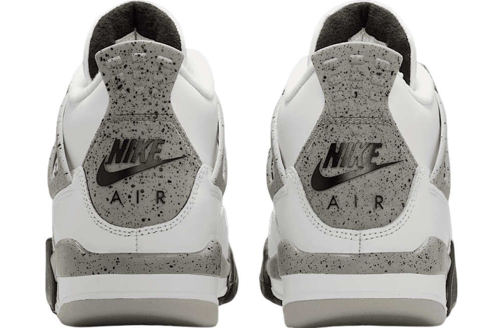 Air Jordan 4 White Cement GS Summit White / Cement Grey - Image 6