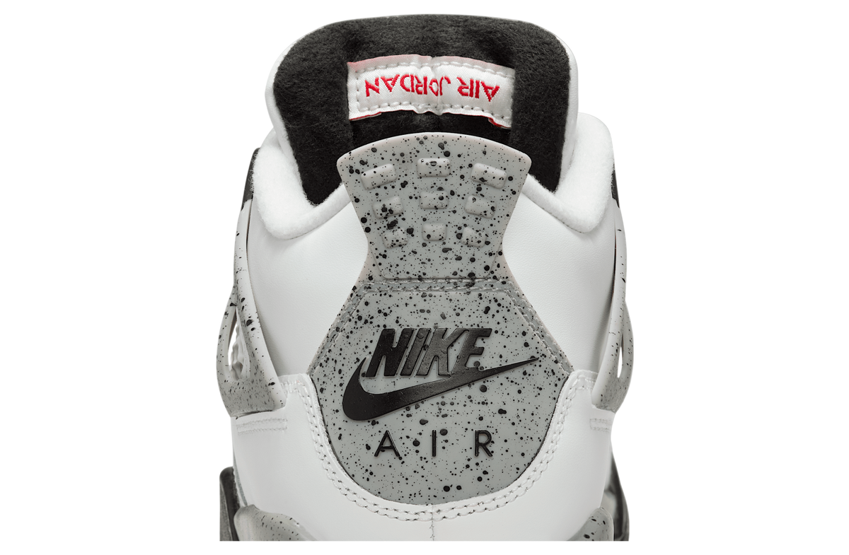 Air Jordan 4 White Cement GS Summit White / Cement Grey - Image 10