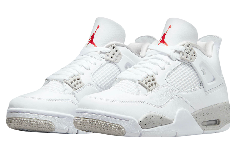 Air Jordan 4 White Oreo (Tech Grey) - Image 2